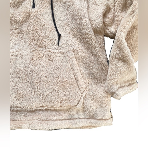 NWOT vs pink hooded sherpa half zip teddy jacket coat - Picture 2 of 3